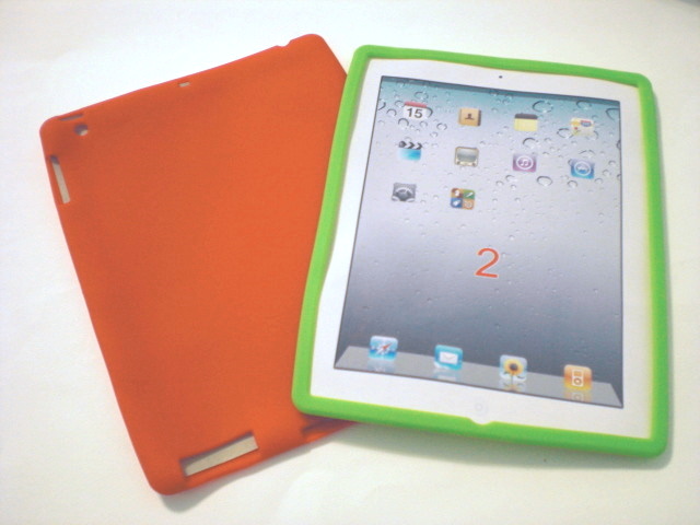 Silicone case for I pad 